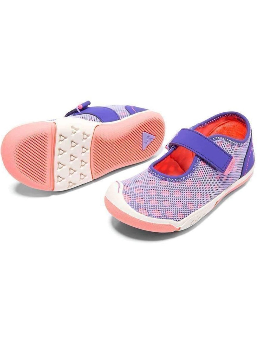 $72 PLAE Kids Chloe Girls Mesh Passion Flower Sneaker Shoes 3.5 NIB